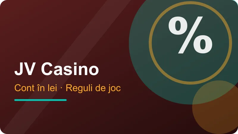 Limite personale și joc responsabil – ilustrație pentru secțiunea JV Casino